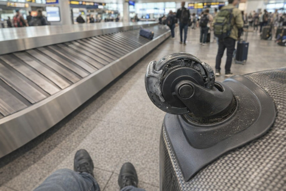 Luggage Wheels Broken